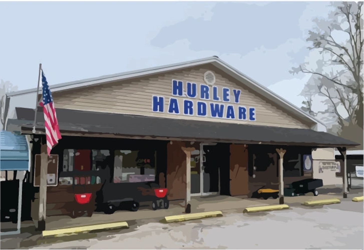 Hardware, Lumber Hurley Hardware Inc. Hurley, Mississippi